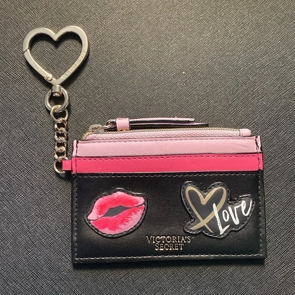 Victoria Secret Keychain card holder case